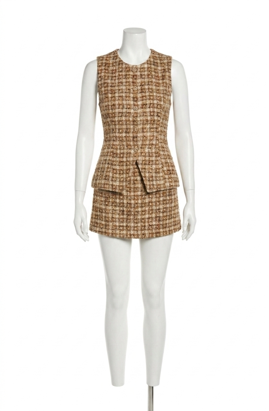 NEW ASTR women's dilone dress in beige